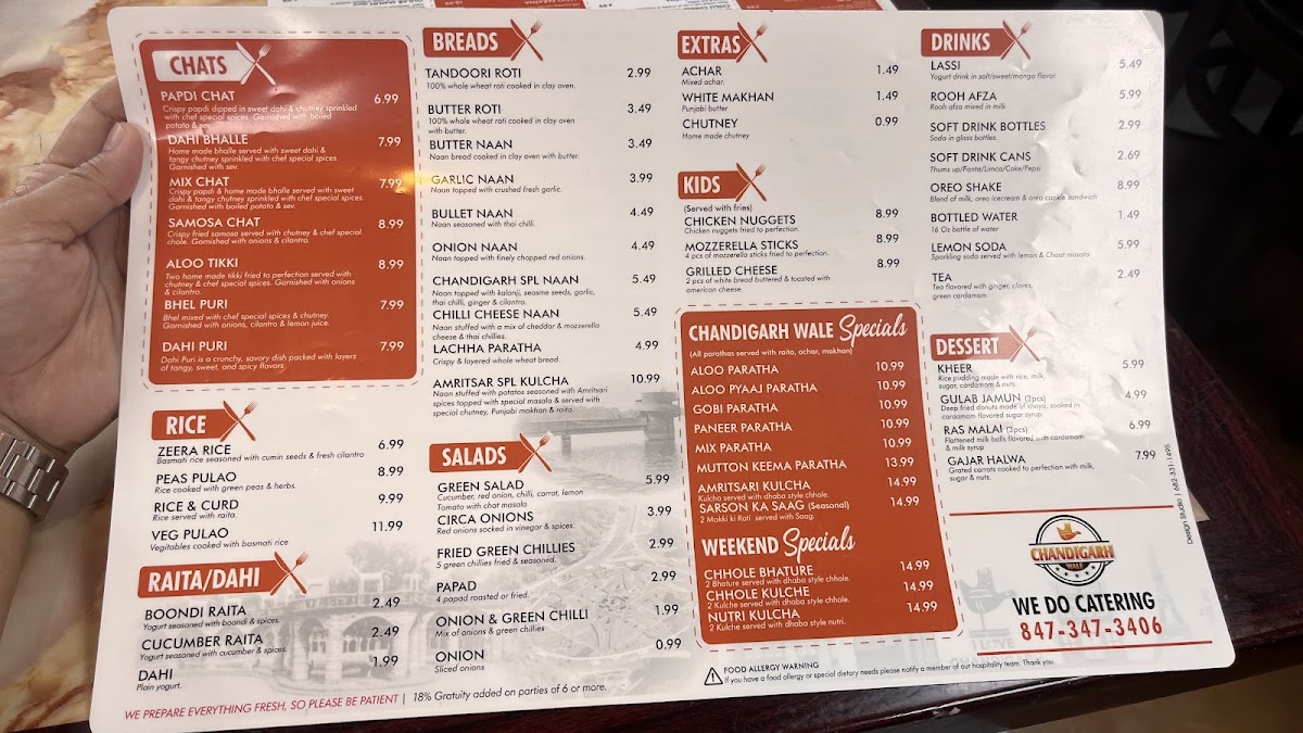 Menu Chandigarh Wale-7