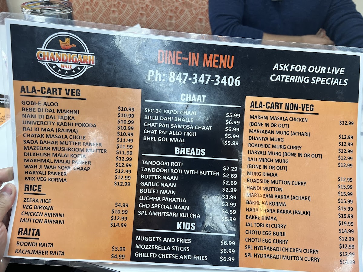 Menu Chandigarh Wale-8